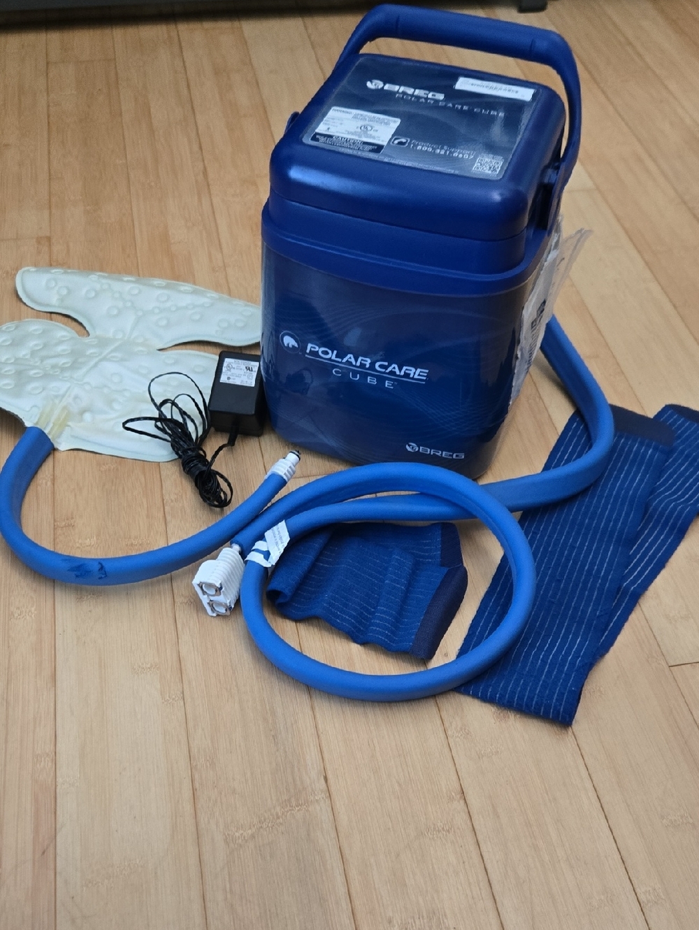 Breg Polar Care Cube Kit Cooler w/ Multi-Use Wrap and Power Supply